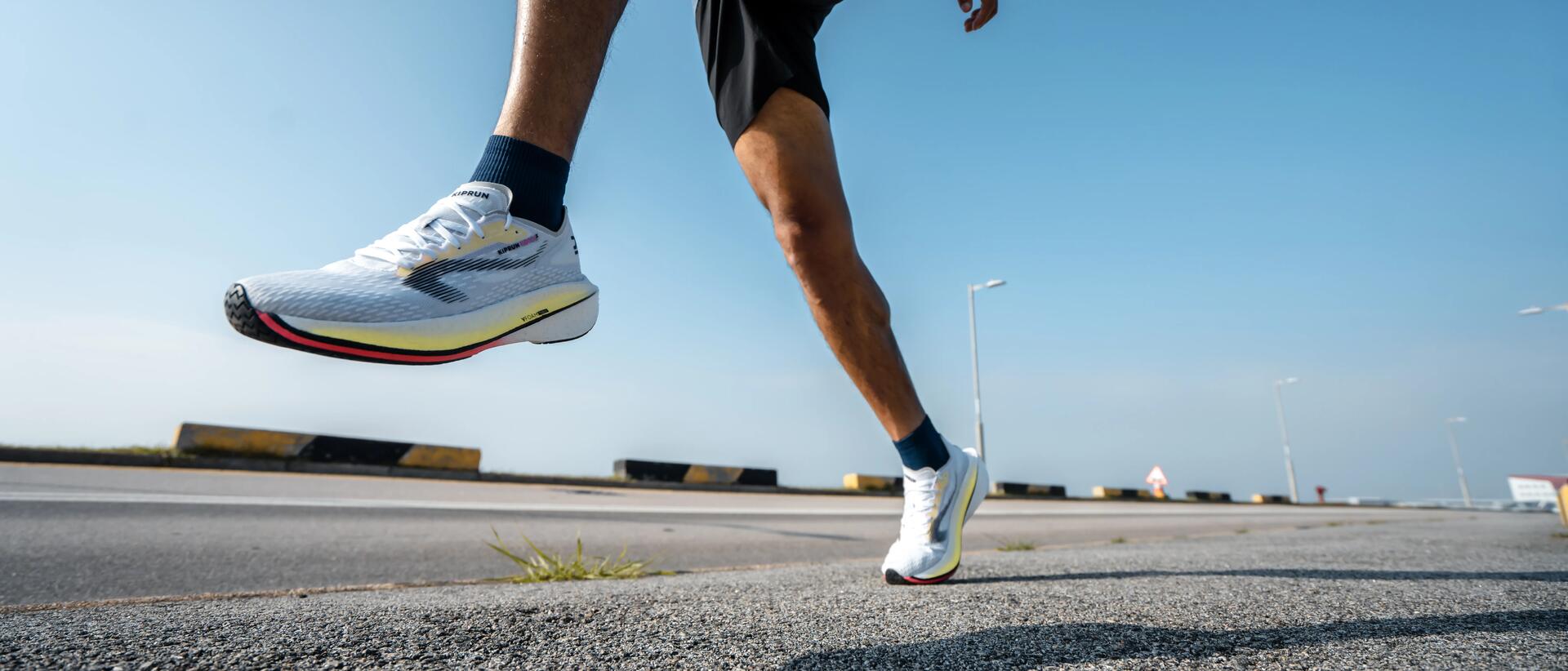 Close-up of man running