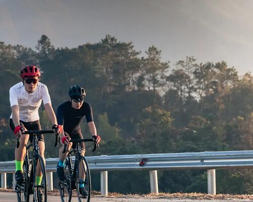 Man Road Cycling