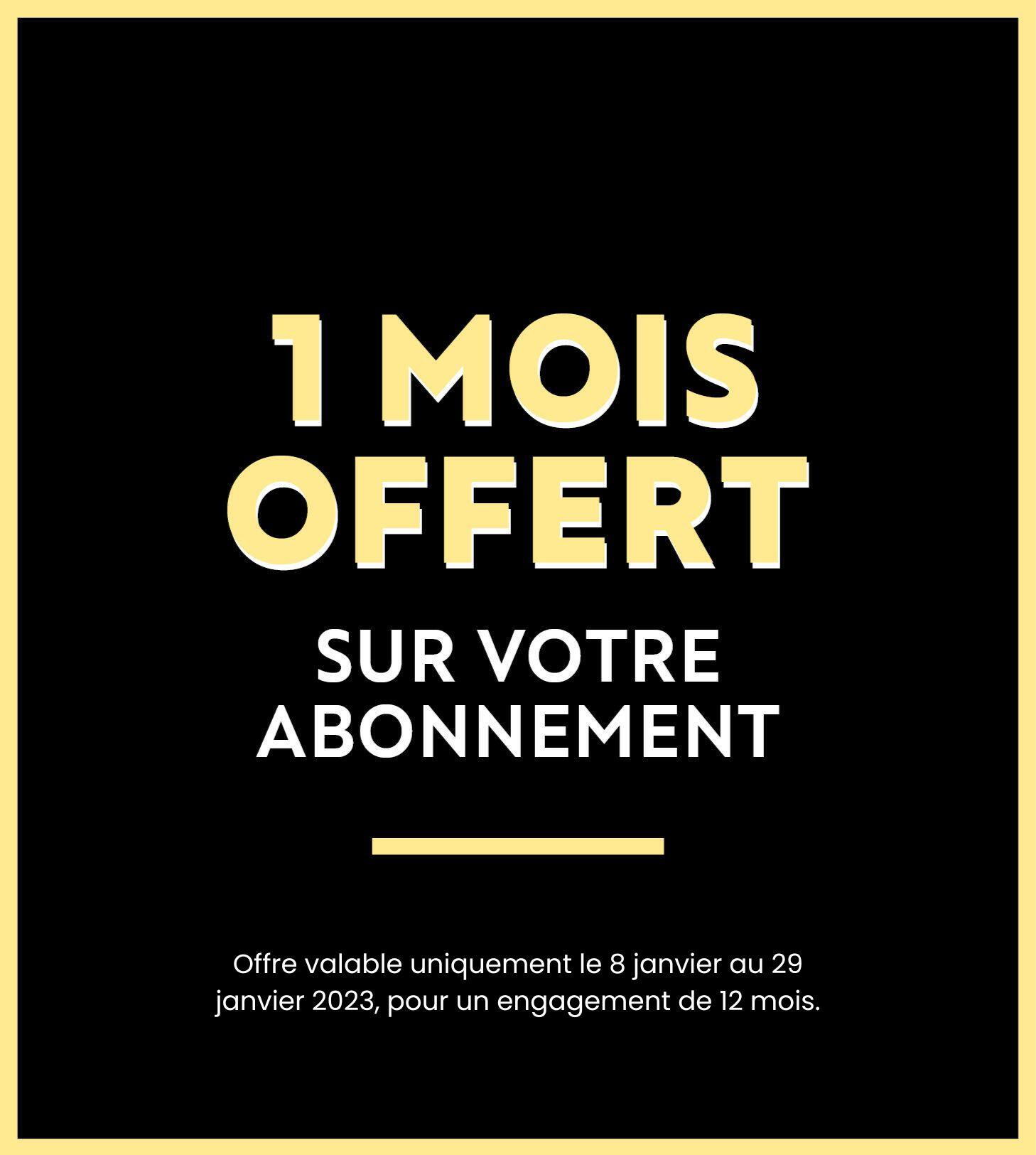 1 mois offert Domyos Fitness Club