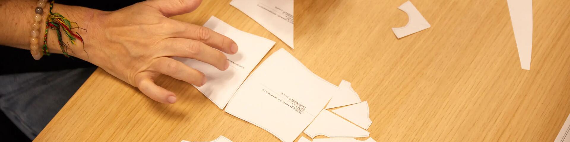 Photo de conception de patron de vêtement