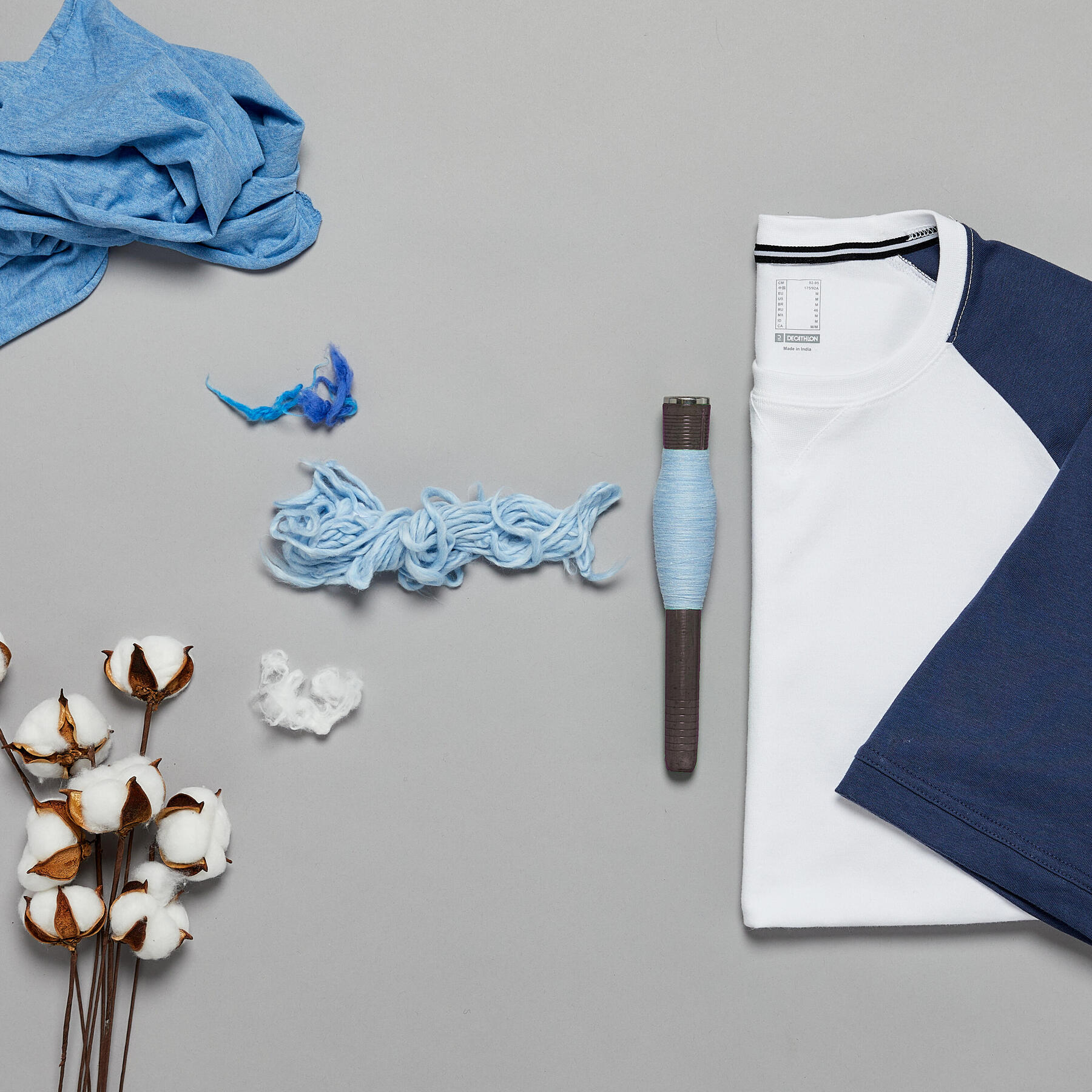Le coton Recyclé chez DECATHLON