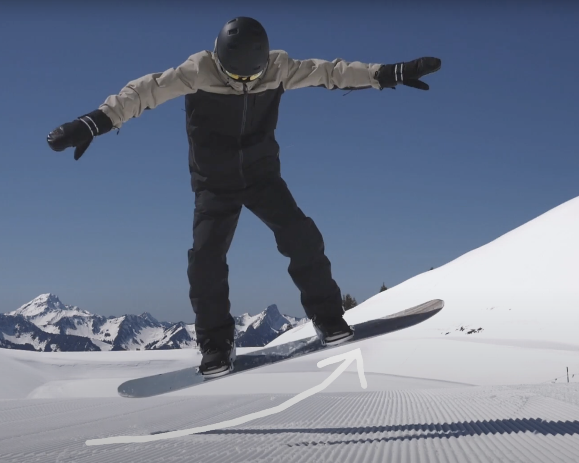 Comment faire un ollie en snowboard ?