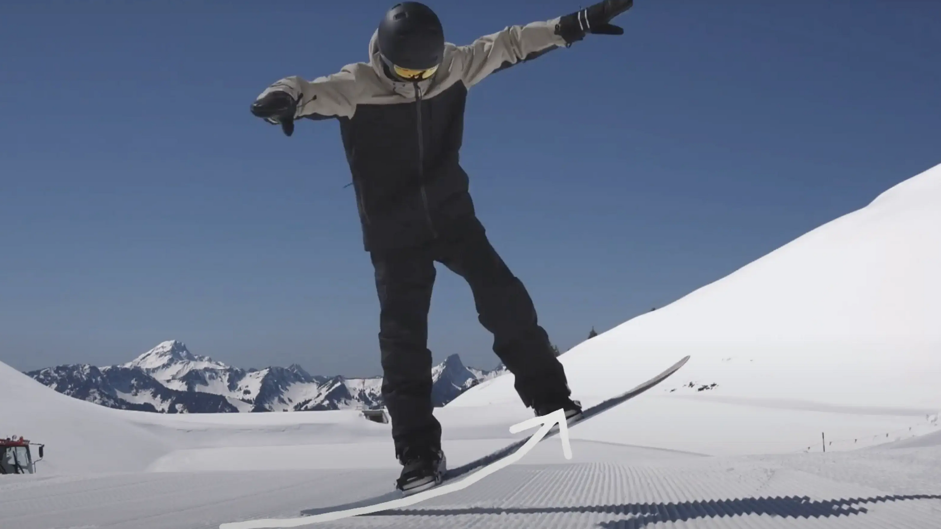 Comment faire un nollie en snowboard ?