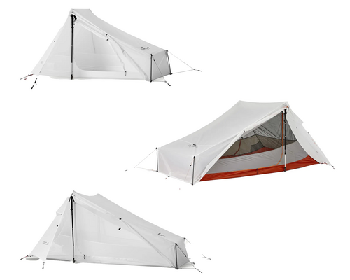 Tienda de campaña tipo lona MT900 para trekking: manual, reparación