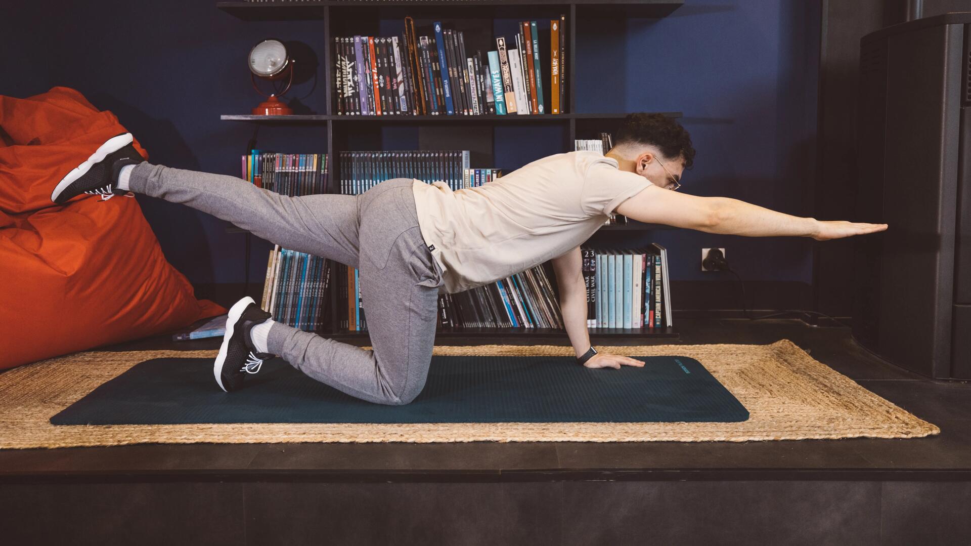 Tapis d'équilibre d'exercice, tapis de Yoga, entraîneur pour personnes