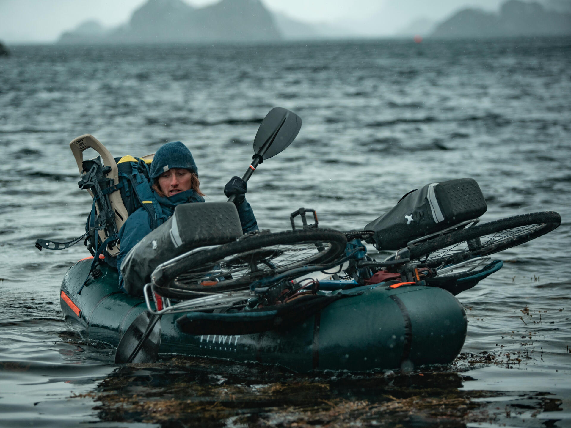 VAT BOLLE: an environmentally conscious cycling, packraft and snowboarding adventure film!