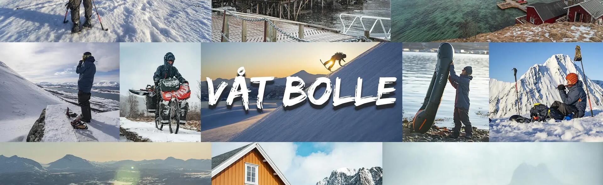 VAT BOLLE: An environmentally conscious cycling, packraft and snowboarding adventure film!