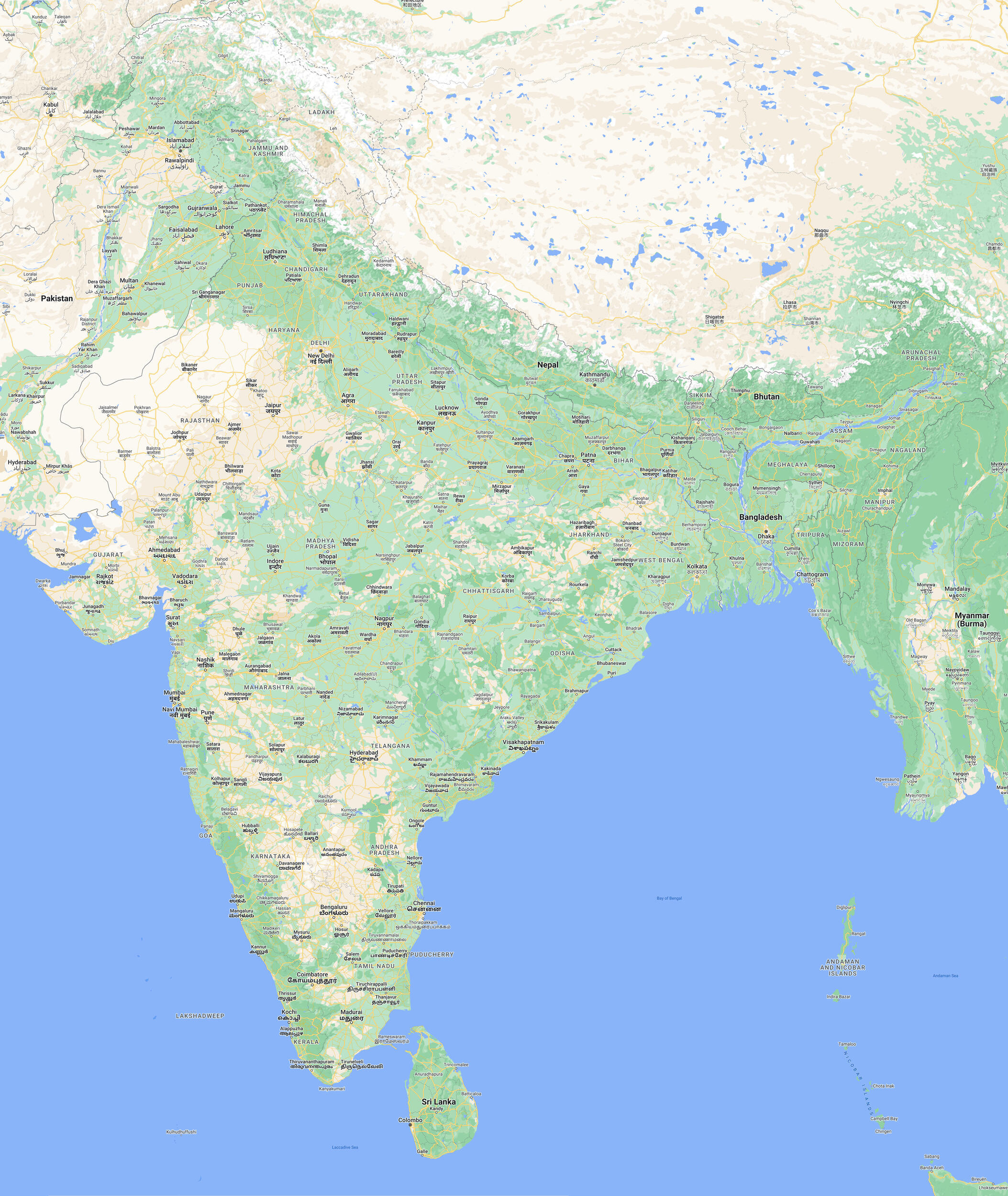 Map of India