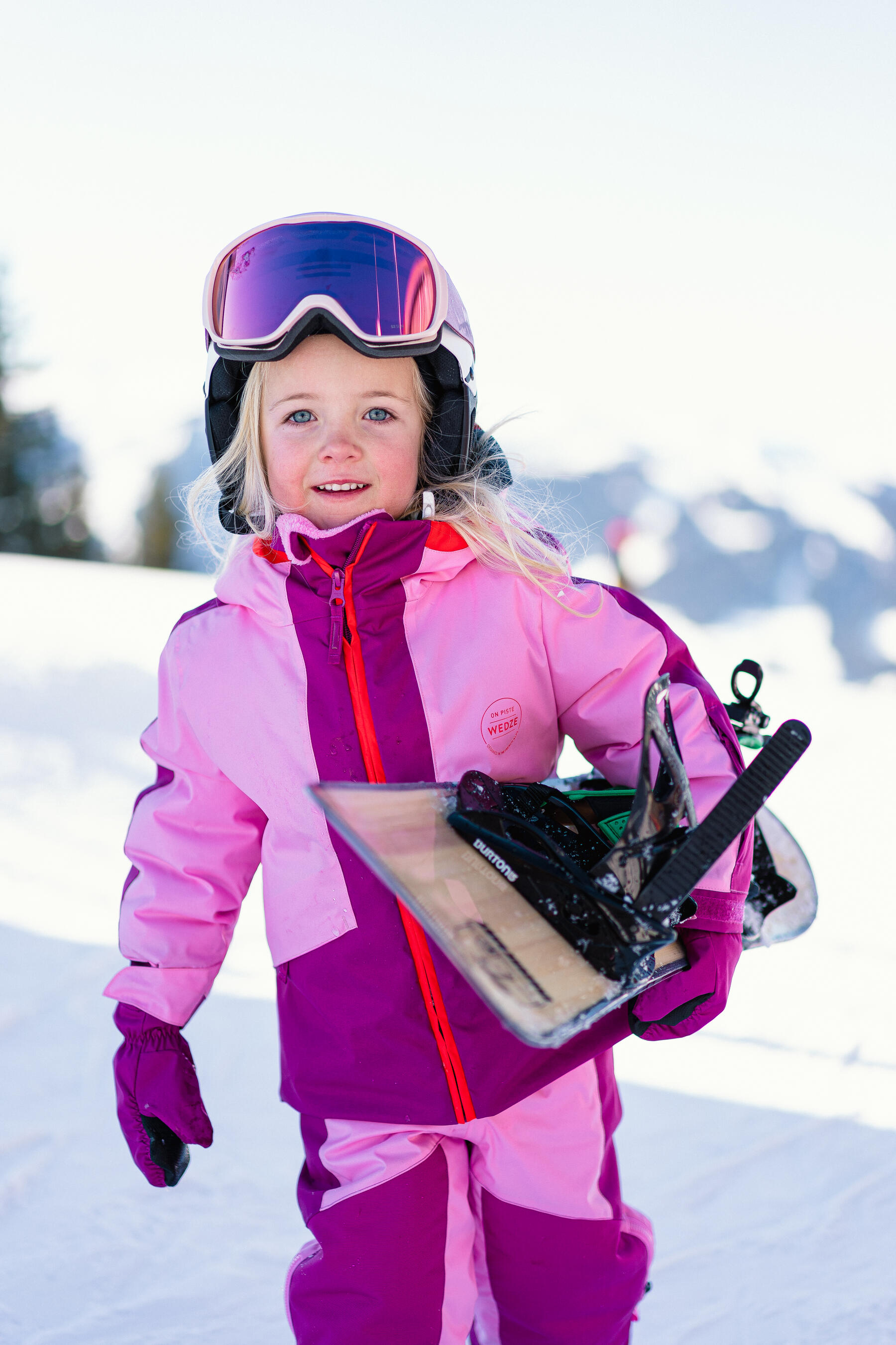 snowboard petite fille