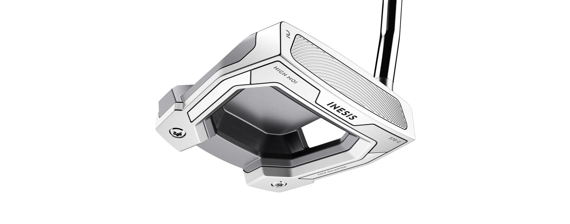 PUTTER DE GOLF HIGH MOI FACE BALANCED DROITIER (ADAPTE AU PUTTING EN LIGNE)