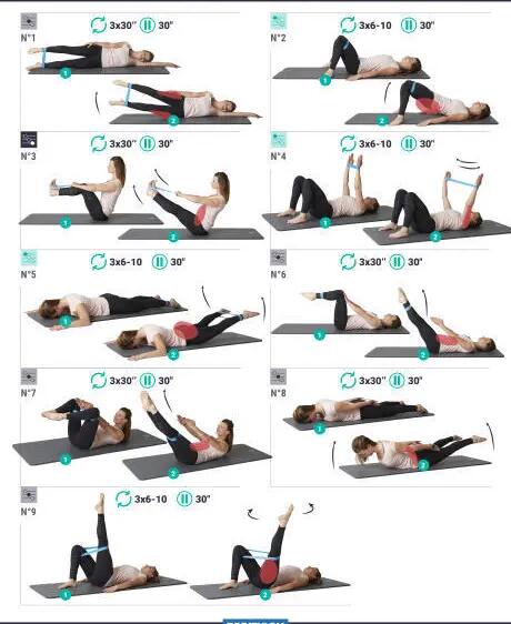 Mini pilates band decathlon hotsell