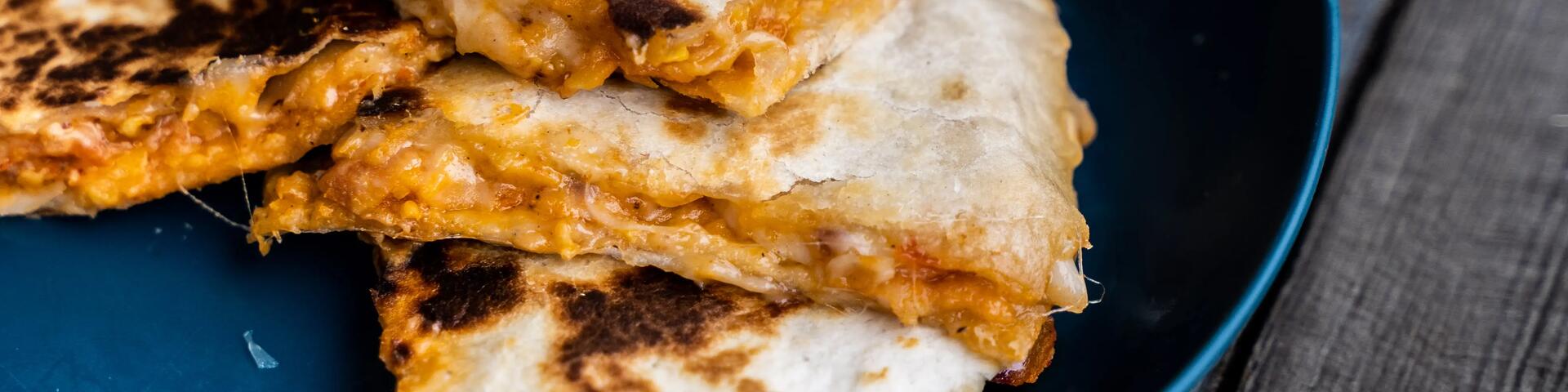 Campsite Cook-up: Spicy Quesadillas