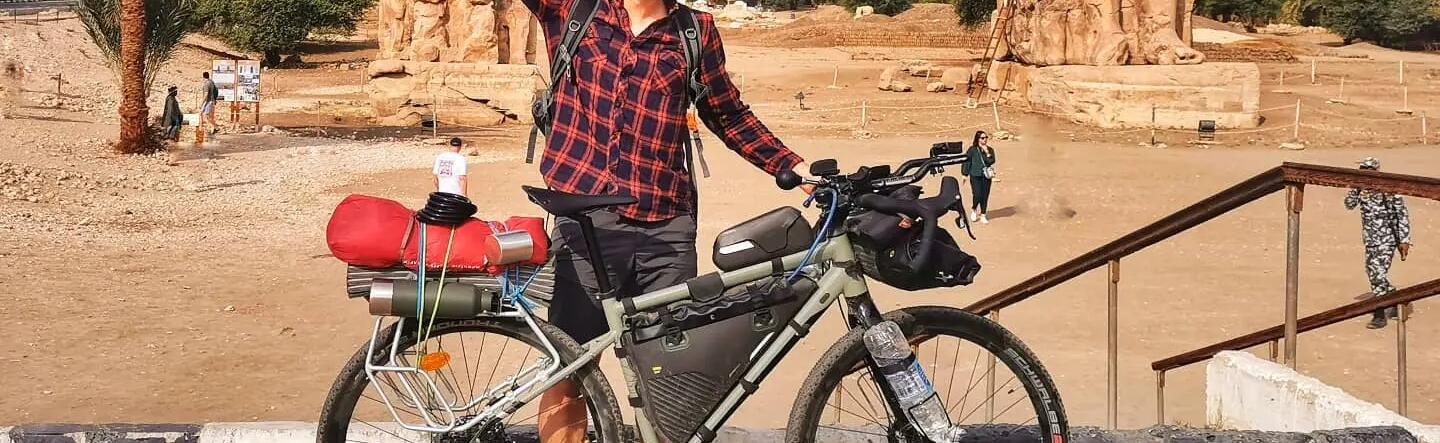 Quentin nous raconte sa traversée de l'Afrique à vélo