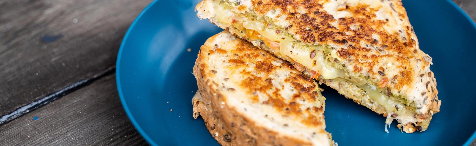 Campsite Cook-up: Pesto to Impresto Sandwich