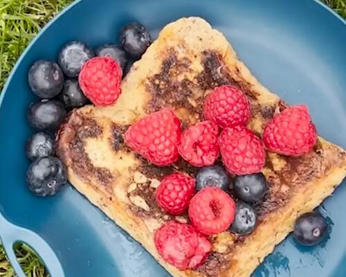 Campsite Cook-up: Summer Berries French Toast