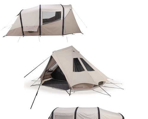 Tiendas de campaña de polialgodón:  manual, reparación