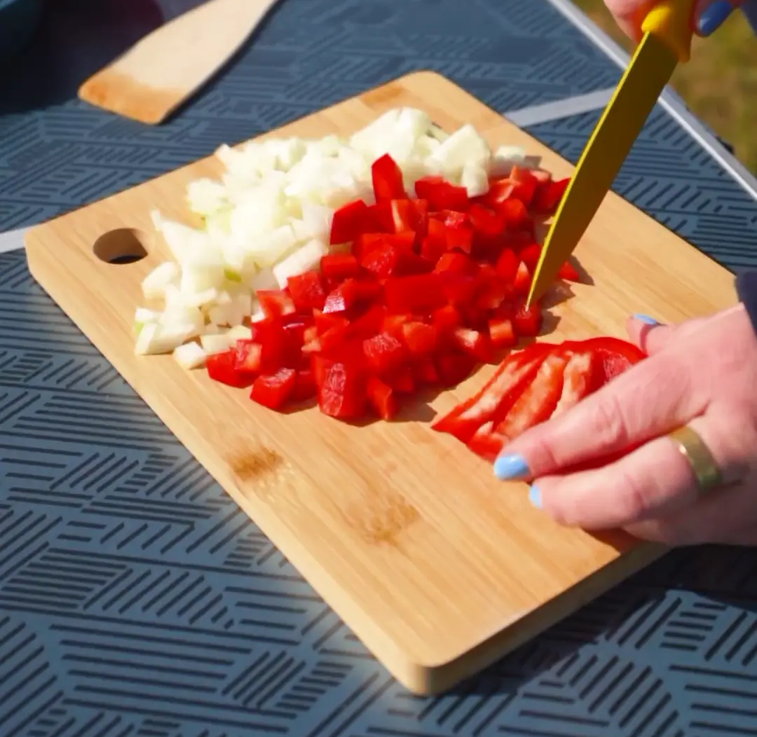 Melt the ingredients for the cheese sauce