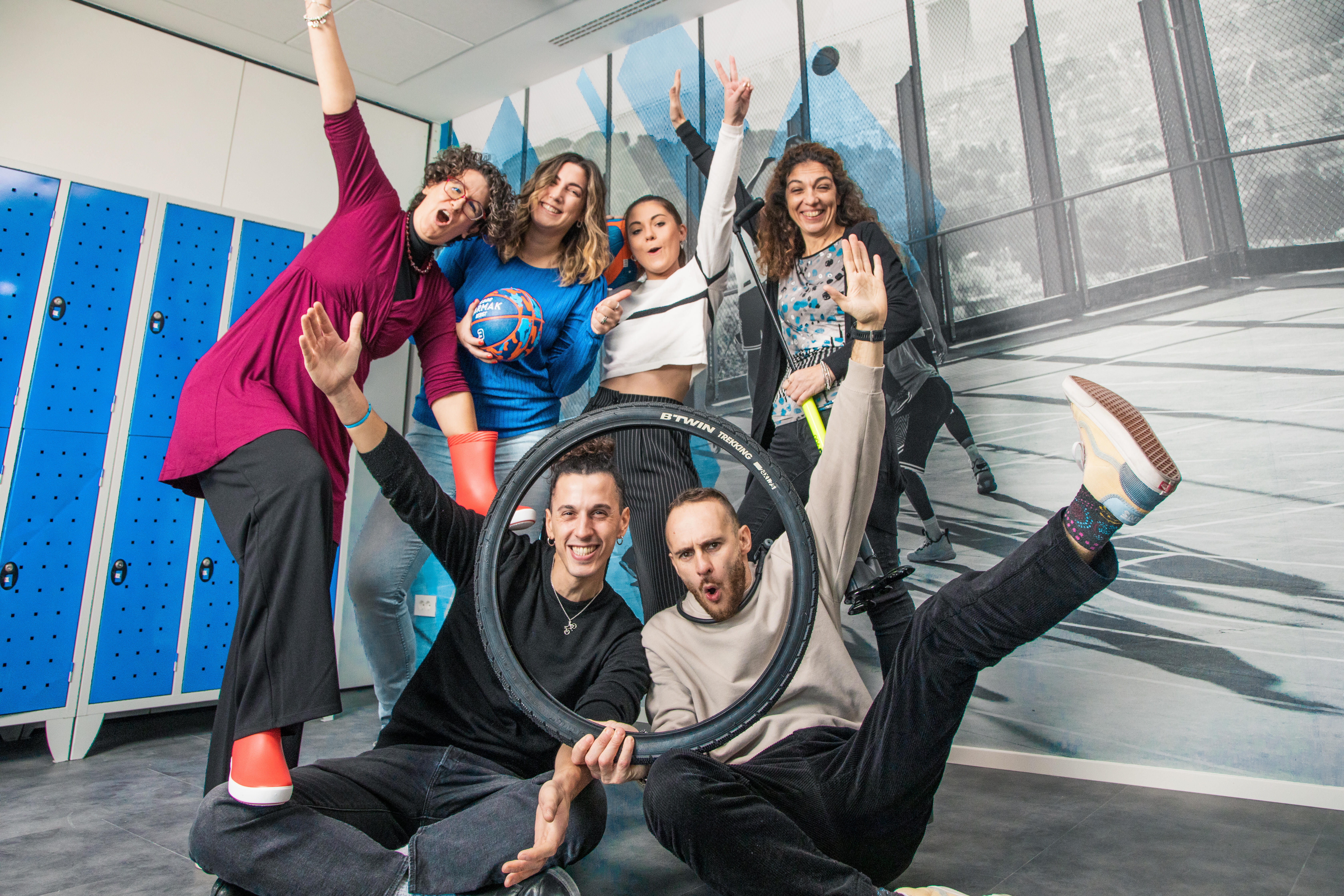 Companies can sign up to the platform to get colleagues and departments onboard and tracking each other through fun sporting activities and events