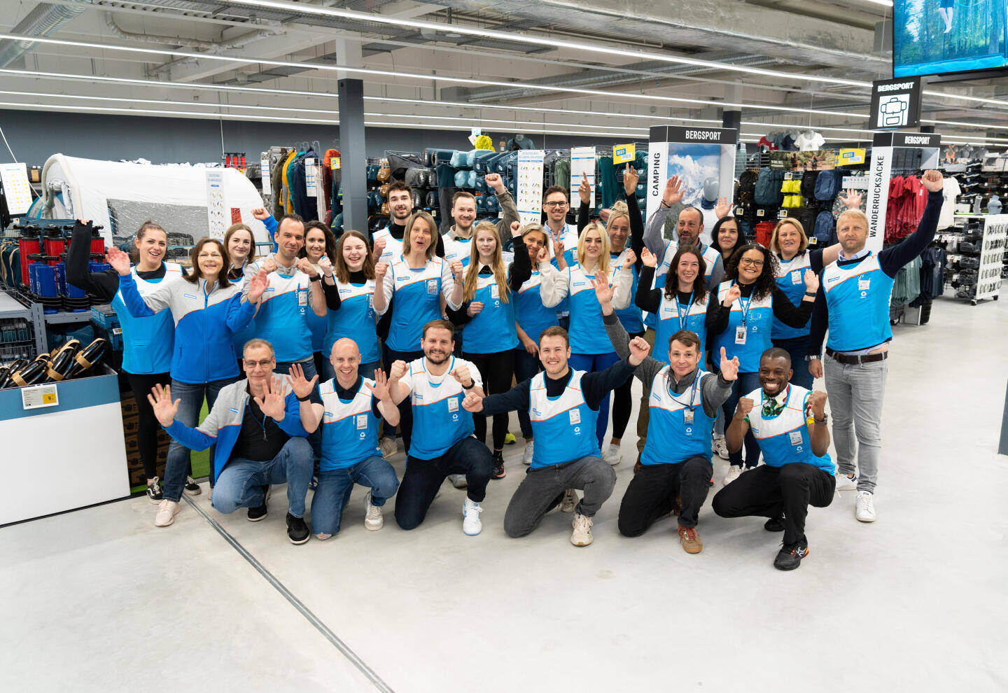 Eröffnung Decathlon Filiale Hamburg-Oststeinbek