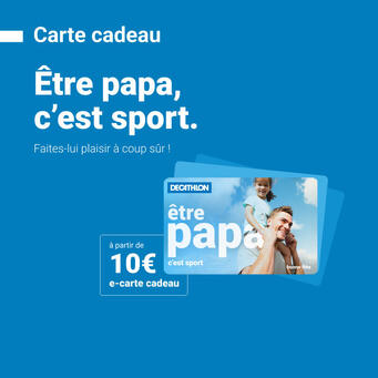 Pour la fête des pères : 6000 points offerts pour l'achat d'une carte cadeau de 80€